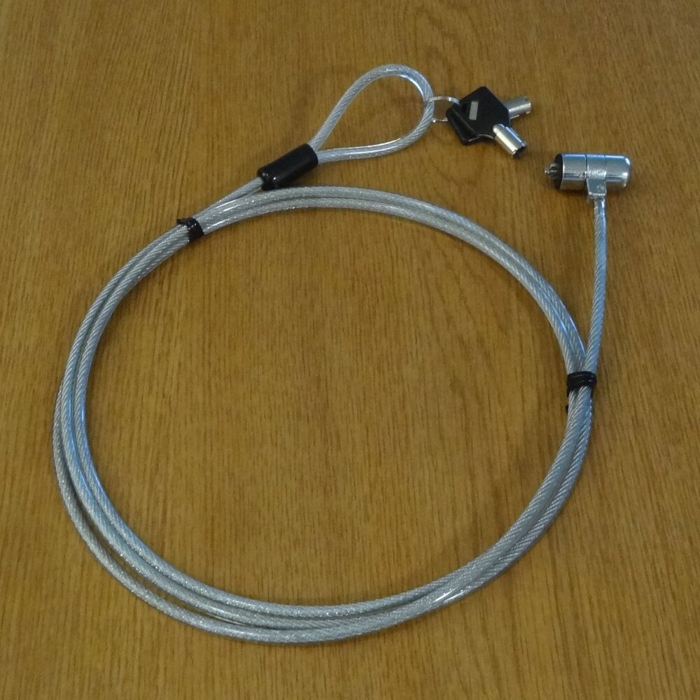 UNIVERSAL Laptop Notebook Lock and Security Cable ~ Like NEW